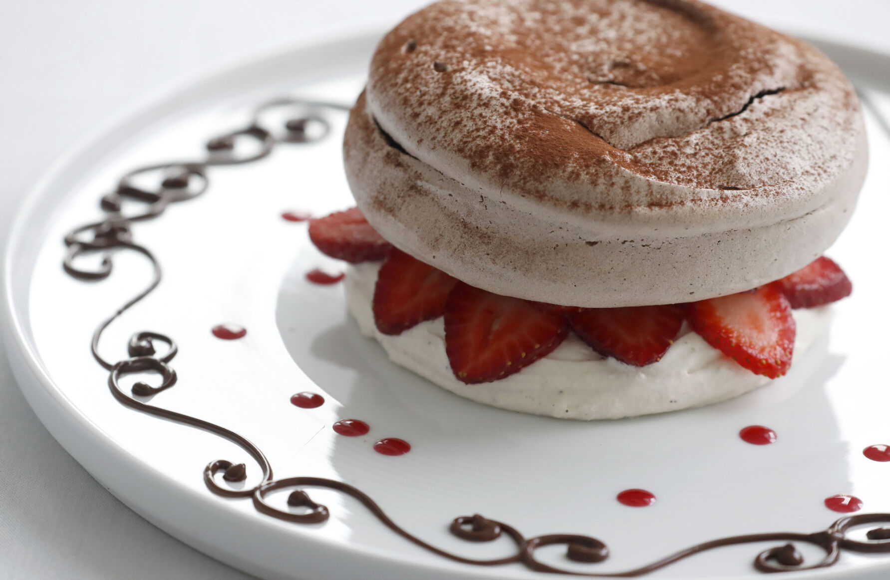 Tiramisu pavlova at Harvest in Medina